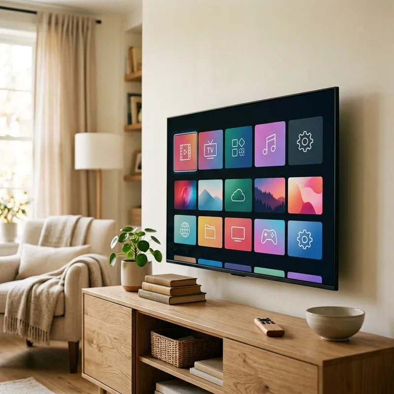 Téléviseur connecté Smart TV pour abonnement IPTV