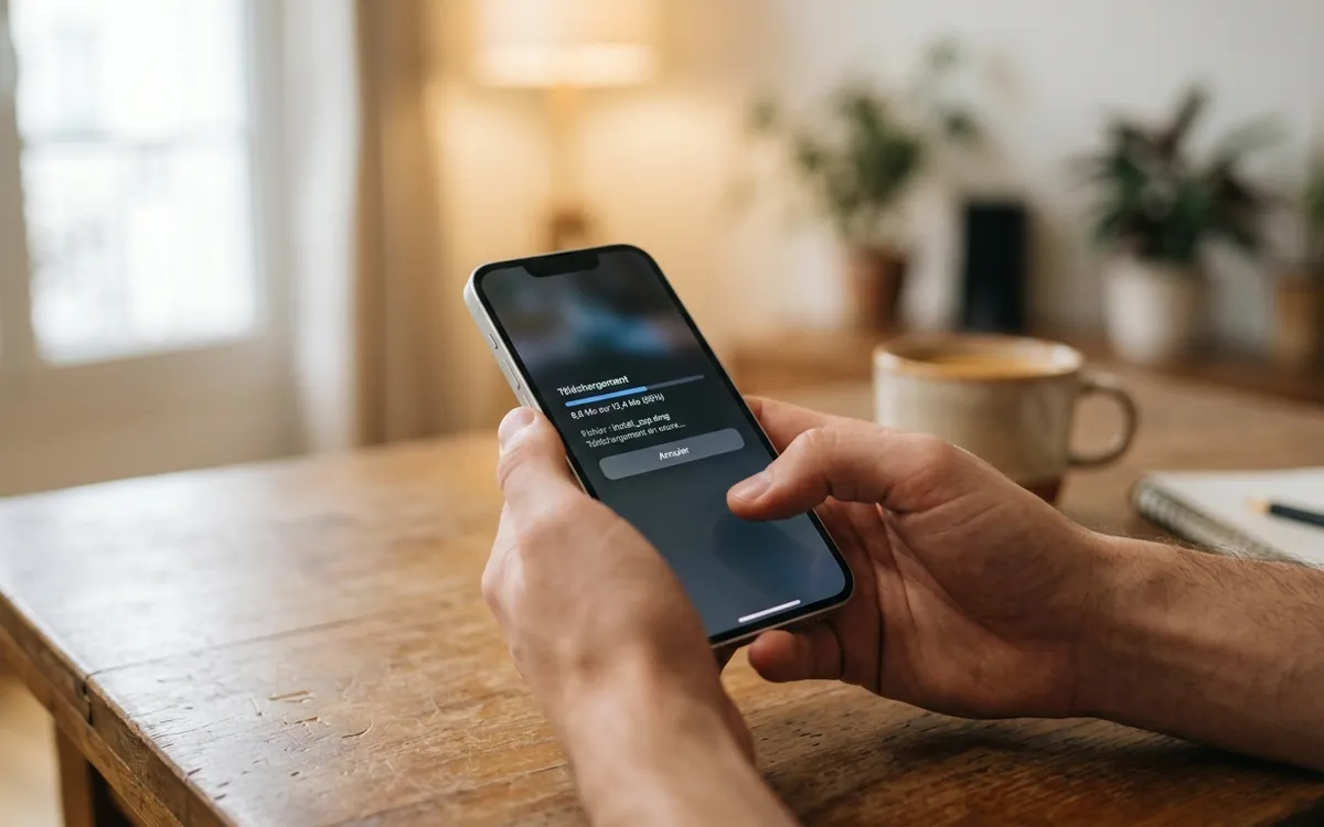 Téléchargement du lecteur depuis la boutique officielle de votre système