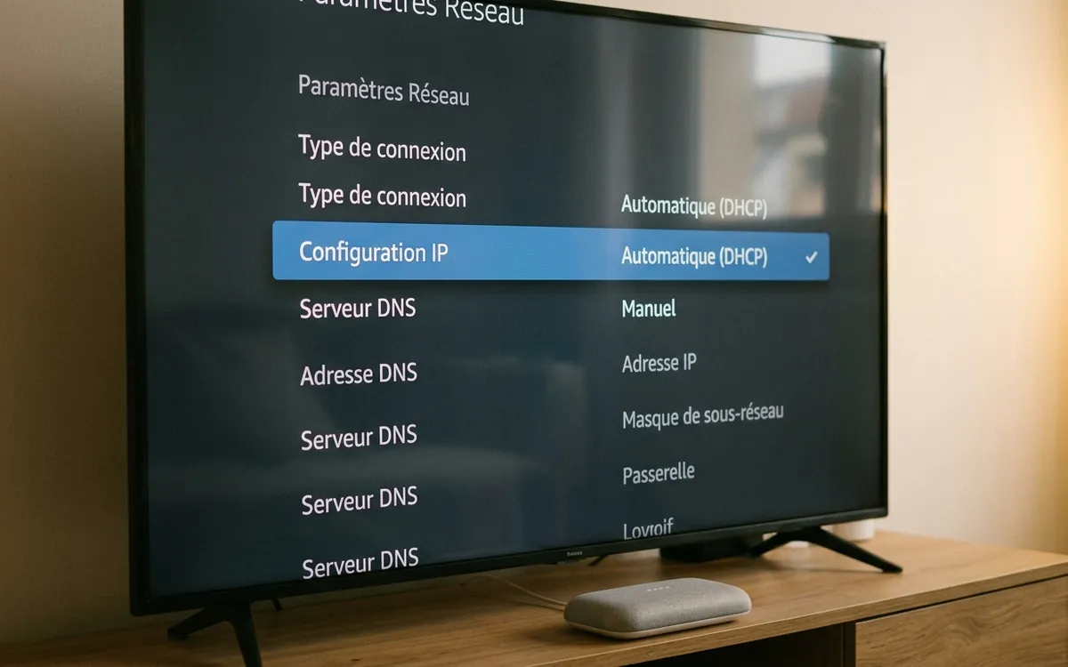 Attribution d'une adresse IP fixe dédiée pour éviter les conflits avec d'autres appareils