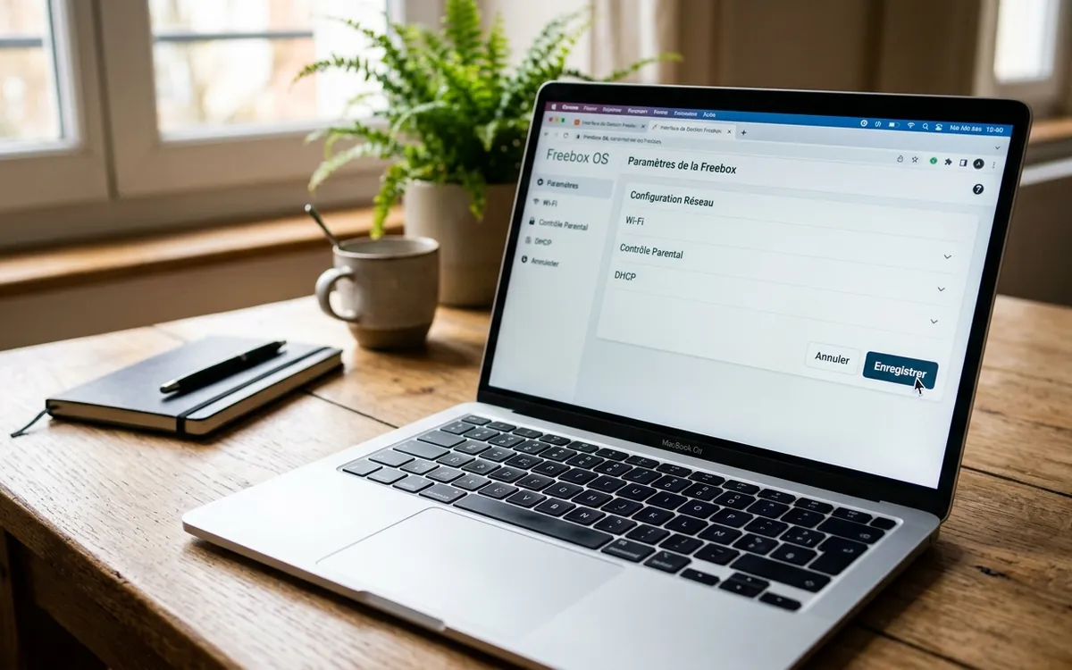Saisie des serveurs Cloudflare 1.1.1.1 et 1.0.0.1