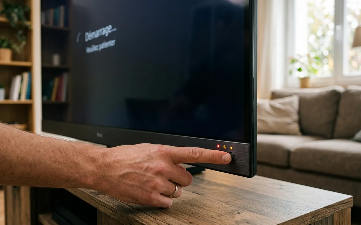 Test réseau automatique confirmant la liaison sans restriction vers internet