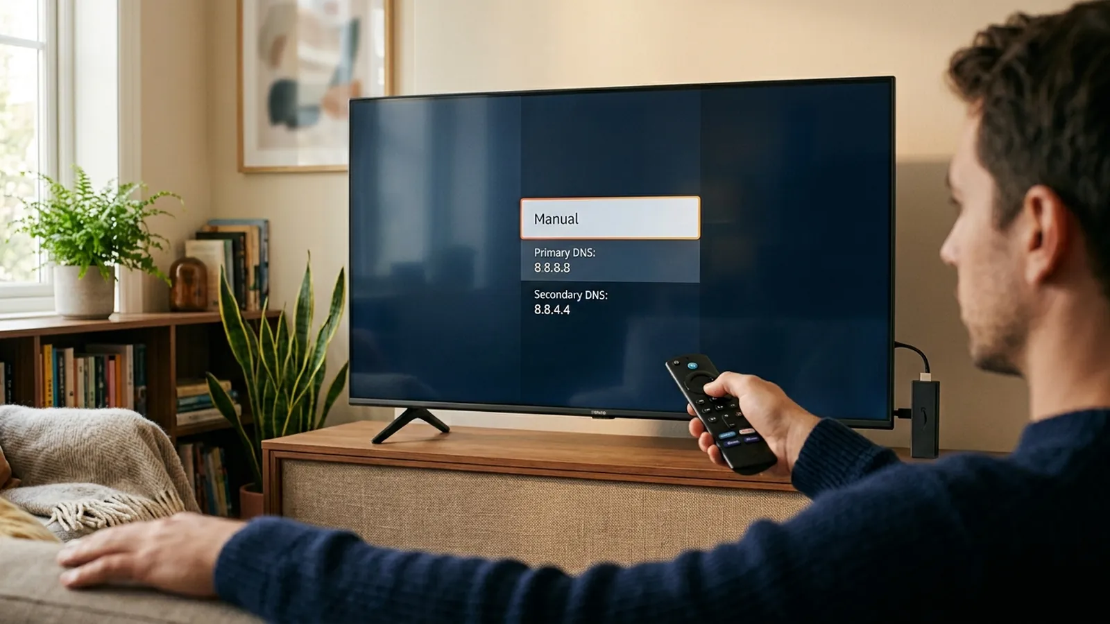 Guide d'installation pour brancher une clé Firestick sur votre téléviseur