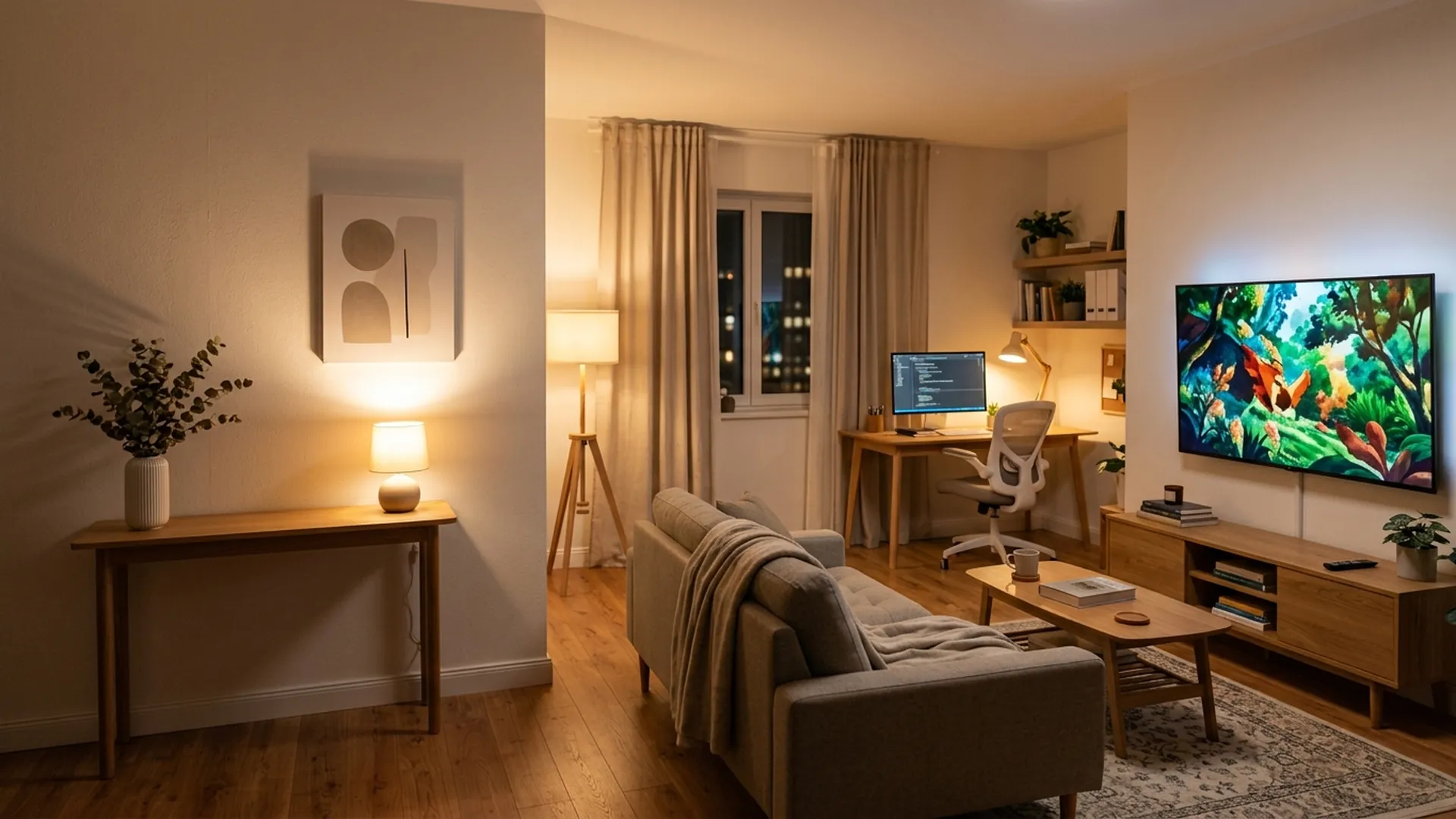 Fond cinématique moderne pour la section d'appel à l'action