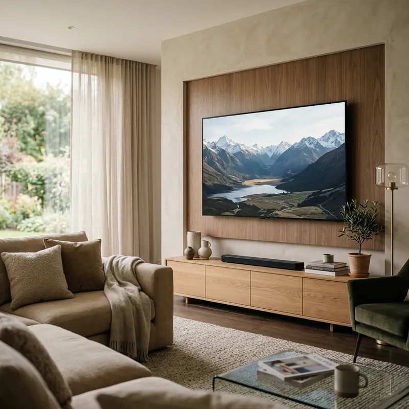 Téléviseur OLED haut de gamme et projecteur home-cinéma