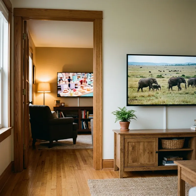 Flux 4K UHD avec plage dynamique étendue sur un téléviseur récent